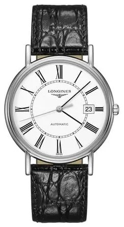 Longines Présence L4.921.4.11.2 38.5mm Stainless steel White