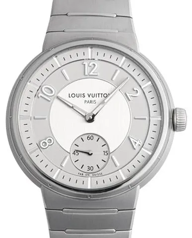 Louis Vuitton Tambour W1ST10 40mm Stainless steel Silver