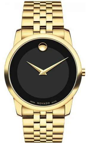 Movado Museum 0606997 40mm Stainless steel Black 1