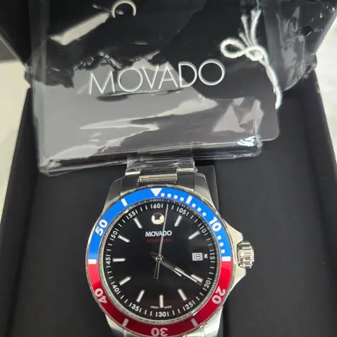 Movado Series 800 42mm Stainless steel Black 2