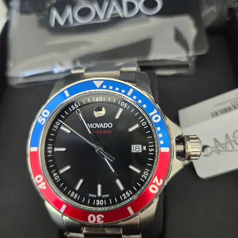 Movado Series 800 42mm Stainless steel Black 7