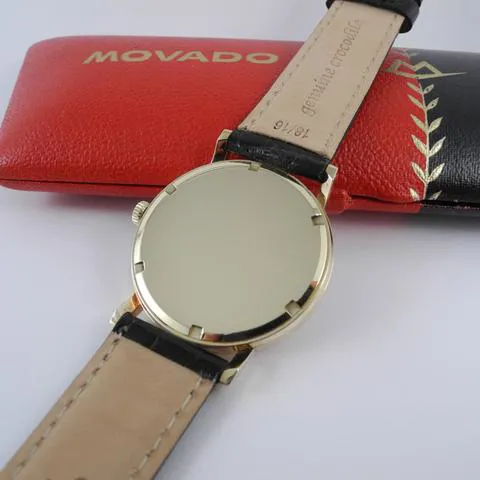 Movado 34mm Yellow gold Silver 13