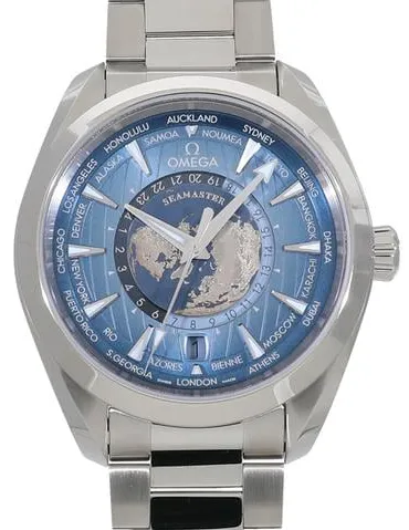 Omega Aqua Terra 150M 220.10.43.22.03.002 43mm Stainless steel Blue