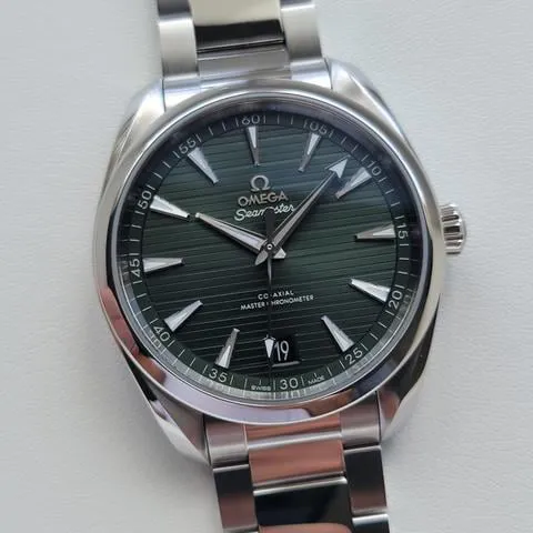 Omega Aqua Terra 220.10.41.21.10.001 41mm Stainless steel Green