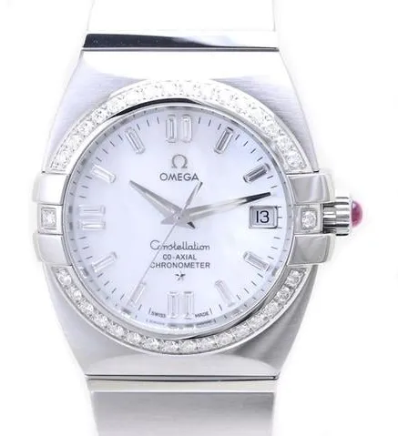 Omega Constellation Double Eagle 1507.75.00 35mm Diamond Mother-of-pearl