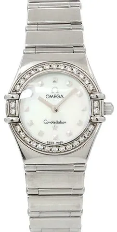 Omega Constellation Quartz 1465.71 24mm Stainless steel White