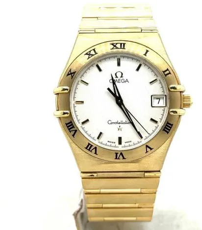 Omega Constellation Quartz 396.1201 33mm Yellow gold Silver