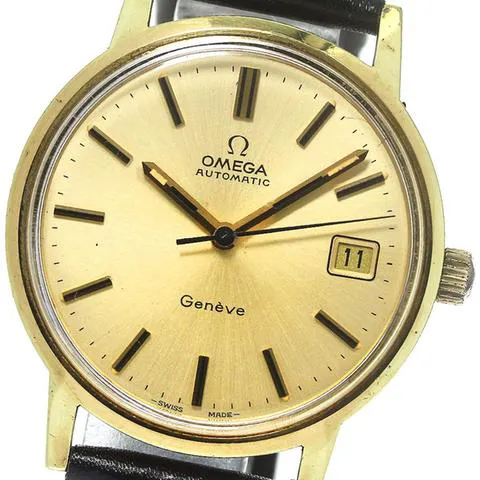 Omega Genève 166.0202 34.5mm Yellow gold Gold