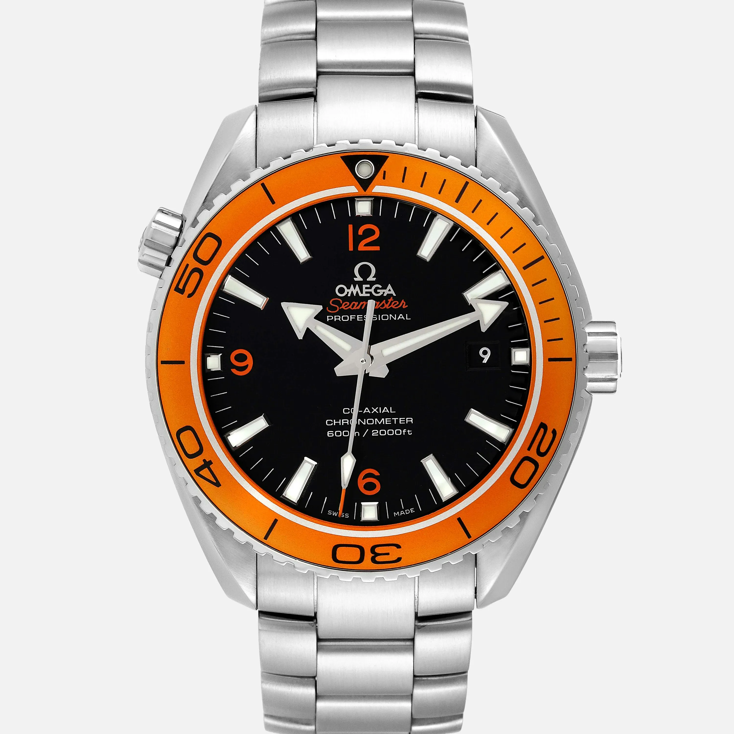 Omega Seamaster Planet Ocean 232.30.42.21.01.002 42mm Stainless steel Black