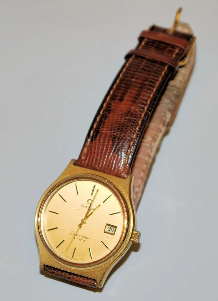Omega Seamaster nullmm Gold-plated steel Gold
