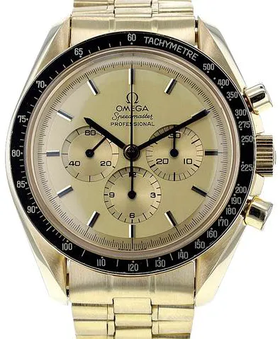 Omega Speedmaster 345.0802 42mm Yellow gold Champagne