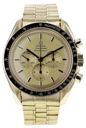 Omega Speedmaster 345.0802 42mm Yellow gold Champagne 1