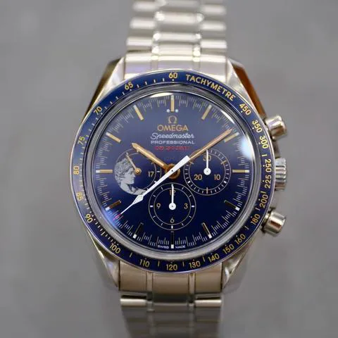 Omega Speedmaster Moon watch 311.30.42.30.03.001 42mm Stainless steel Blue