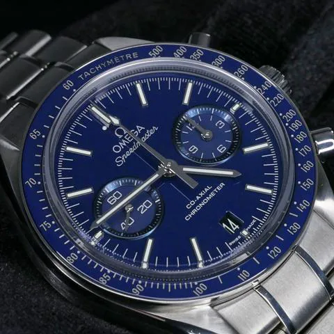 Omega Speedmaster Professional Moonwatch 311.90.44.51.03.001 Titanium Blue 2