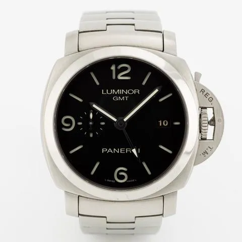 Panerai Luminor 1950 3 Days GMT Automa PAM 00329 44mm Stainless steel Black 1