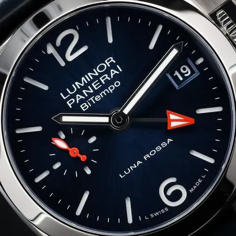 Panerai Luminor PAM01404 Stainless steel Blue 1