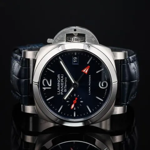 Panerai Luminor PAM01404 Stainless steel Blue 2