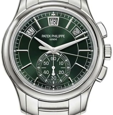 Patek Philippe Annual Calendar Chronograph 5905/1A-001 42mm Stainless steel Green