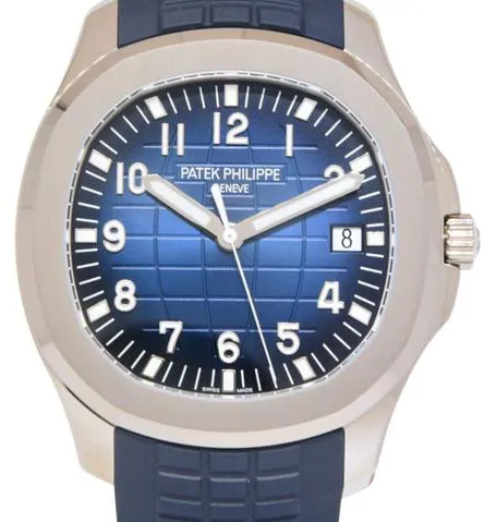 Patek Philippe Aquanaut 5168G 42mm White gold Blue