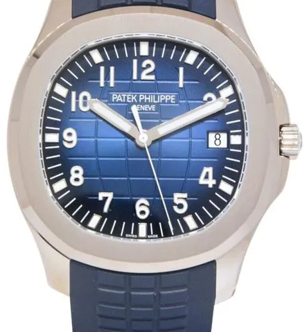 Patek Philippe Aquanaut 5168G 42mm White gold Blue 1