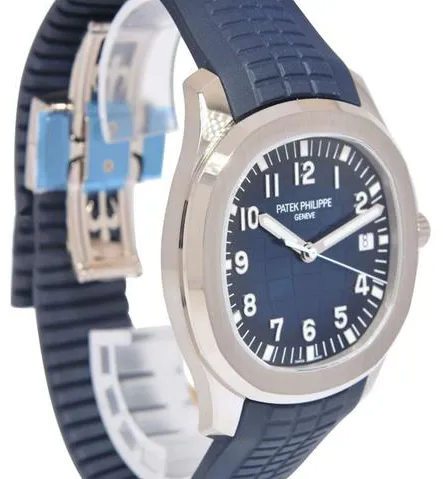 Patek Philippe Aquanaut 5168G 42mm White gold Blue 4