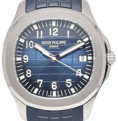 Patek Philippe Aquanaut 5168G 42mm White gold Blue 11