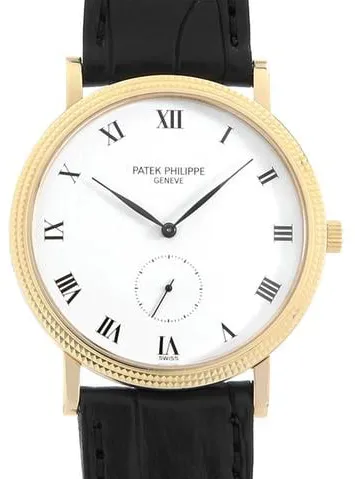 Patek Philippe Calatrava 3919J 33mm Yellow gold White