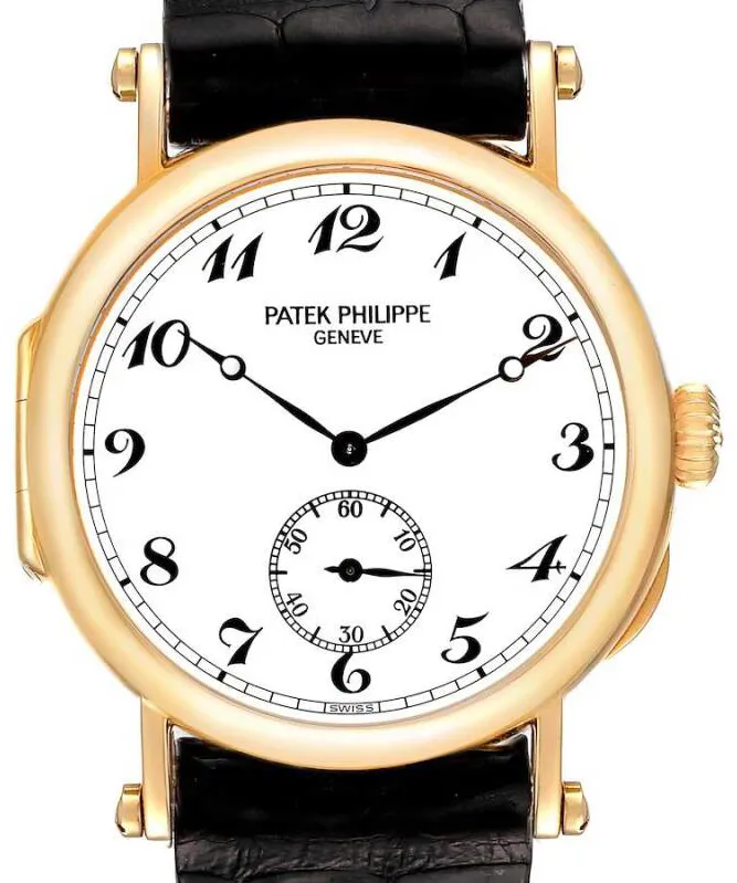 Patek Philippe Calatrava 3960J 33mm Yellow gold White 1