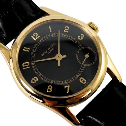 Patek Philippe Calatrava 5000j 34mm Yellow gold Black