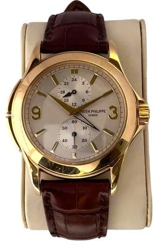 Patek Philippe Calatrava 5134J 37mm Yellow gold Silver