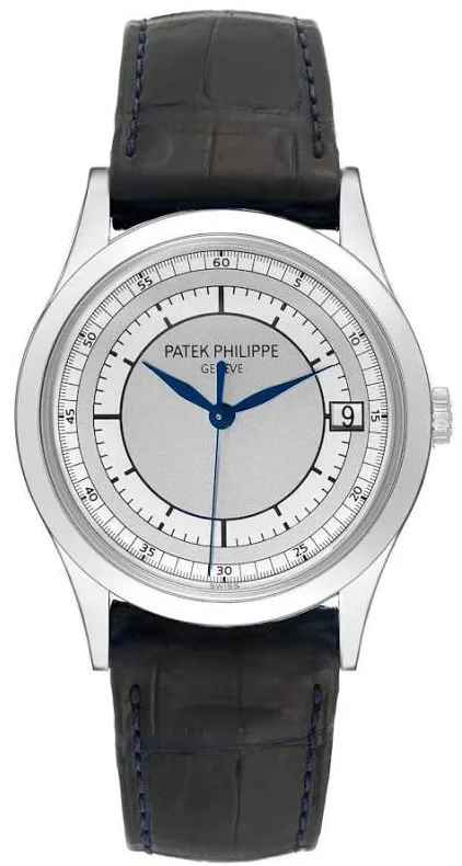 Patek Philippe Calatrava 5296G 38mm White gold Silver