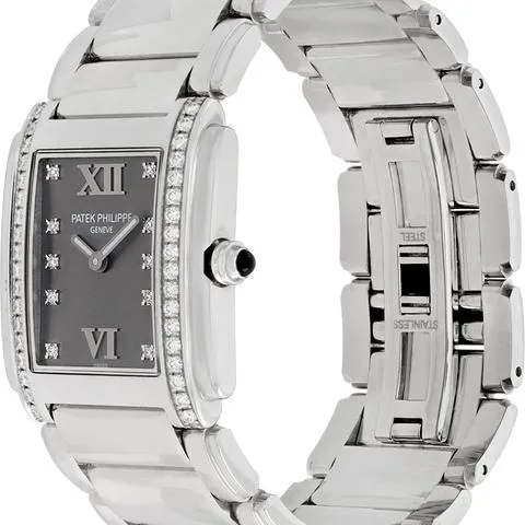 Patek Philippe Twenty~4 4910/10A-010 30mm Stainless steel Gray 1