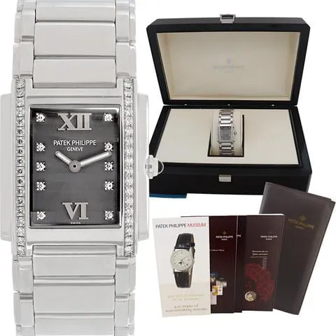 Patek Philippe Twenty~4 4910/10A-010 30mm Stainless steel Gray 6