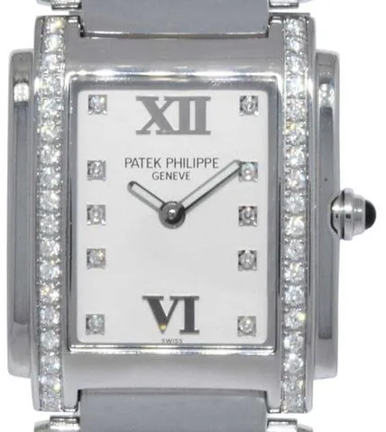 Patek Philippe Twenty~4 4910/10A 25.1mm Stainless steel White