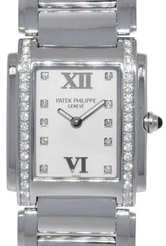 Patek Philippe Twenty~4 4910/10A 25.1mm Stainless steel White 9