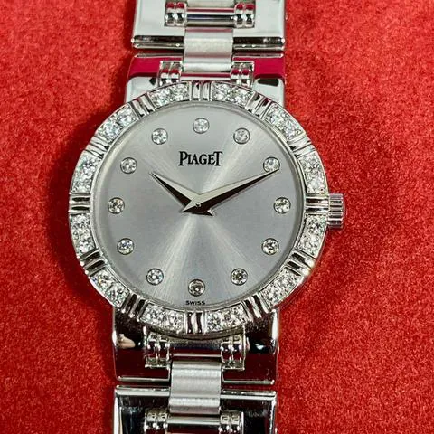 Piaget Dancer 80564 K81 23mm White gold Silver 8