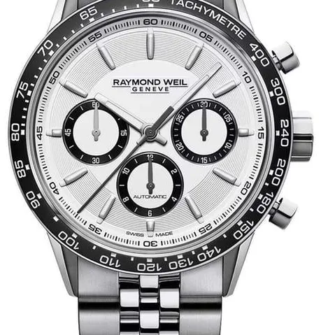 Raymond Weil Freelancer 7741-ST1-30021 43mm Stainless steel White