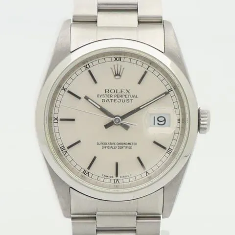 Rolex Datejust 36 16200 36mm Stainless steel Silver