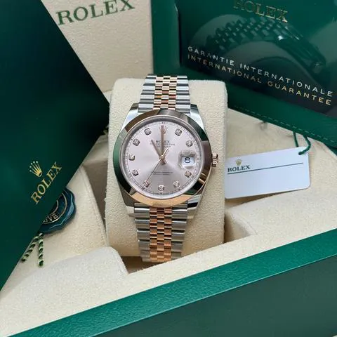 Rolex Datejust 41 126301 41mm Yellow gold and Stainless steel Rose 7