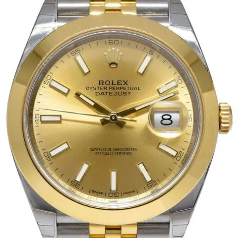 Rolex Datejust 41 126303 41mm Stainless steel Champagne