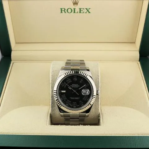 Rolex Datejust II 116334 41mm Stainless steel Black