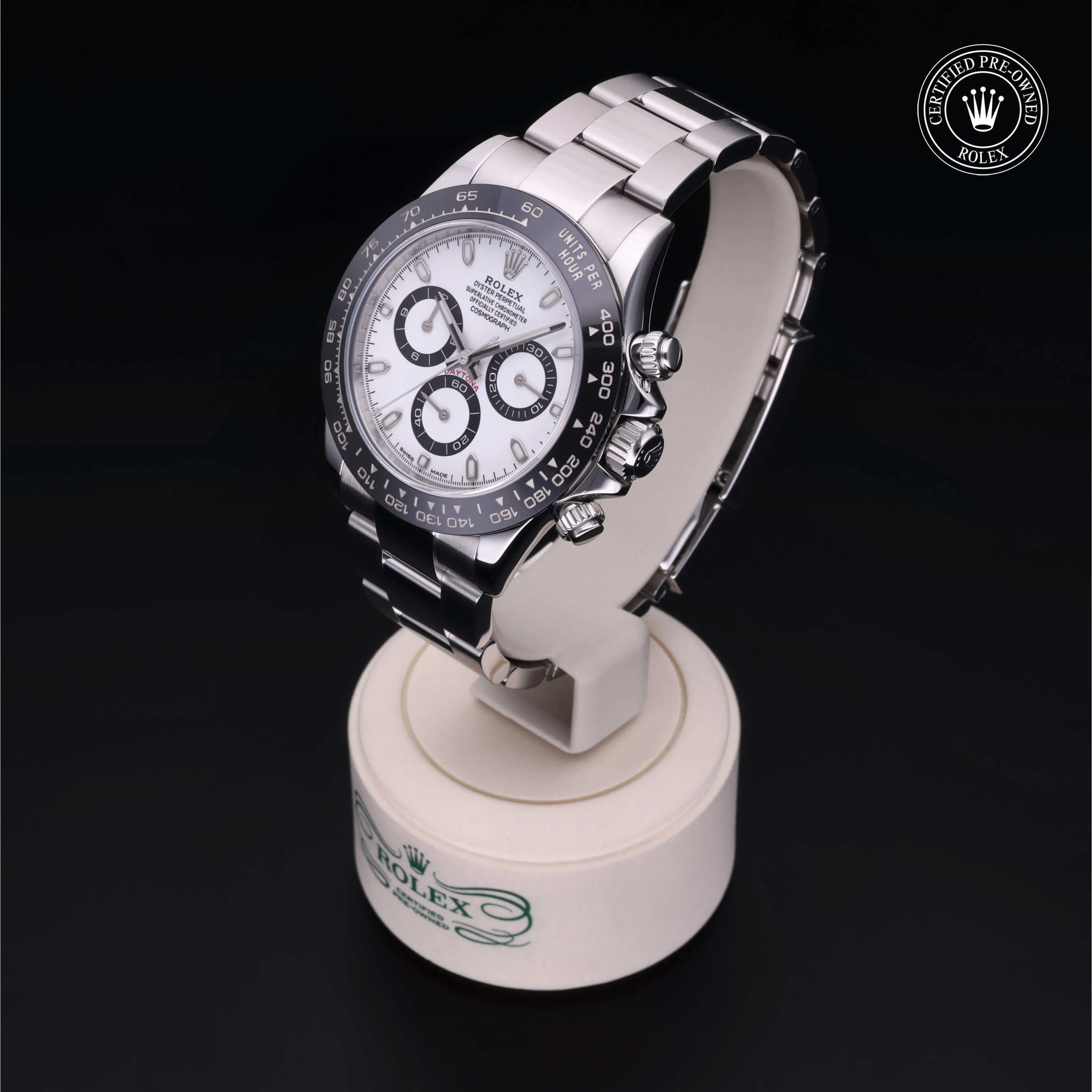 Rolex Daytona 40mm Stainless steel White 2