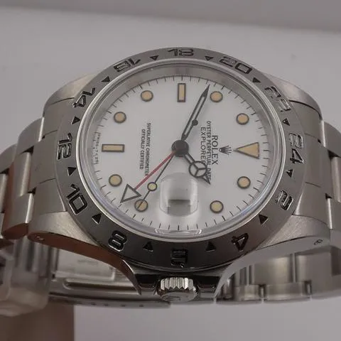 Rolex Explorer II 16550 40mm Stainless steel White