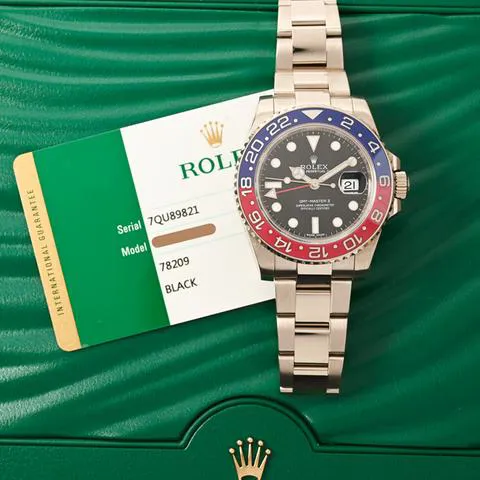 Rolex GMT-Master II 116719BLRO 40mm White gold Black 5