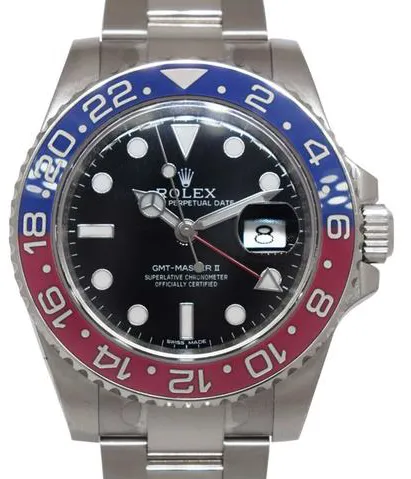 Rolex GMT-Master II 116719BLRO 40mm White gold Black