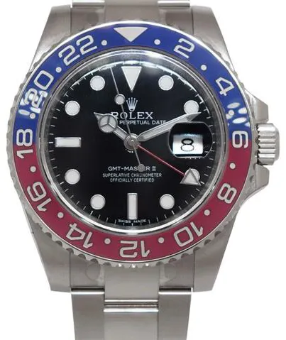 Rolex GMT-Master II 116719BLRO 40mm White gold Black 1