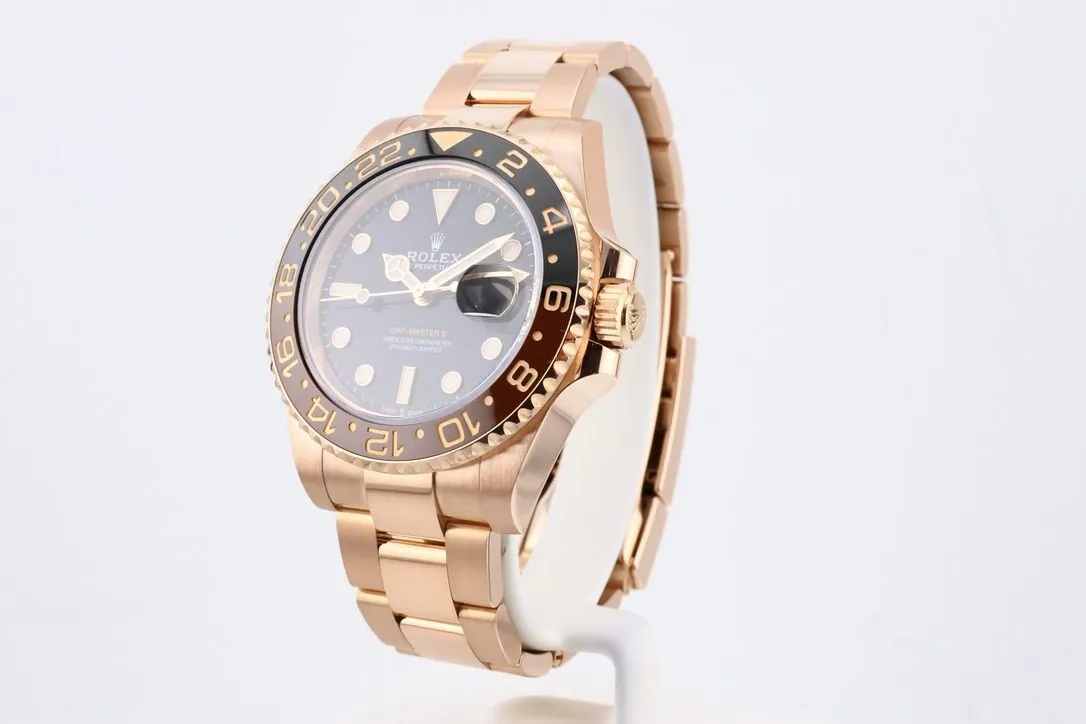 Rolex GMT-Master II 126715CHNR 40mm Rose gold Black 11