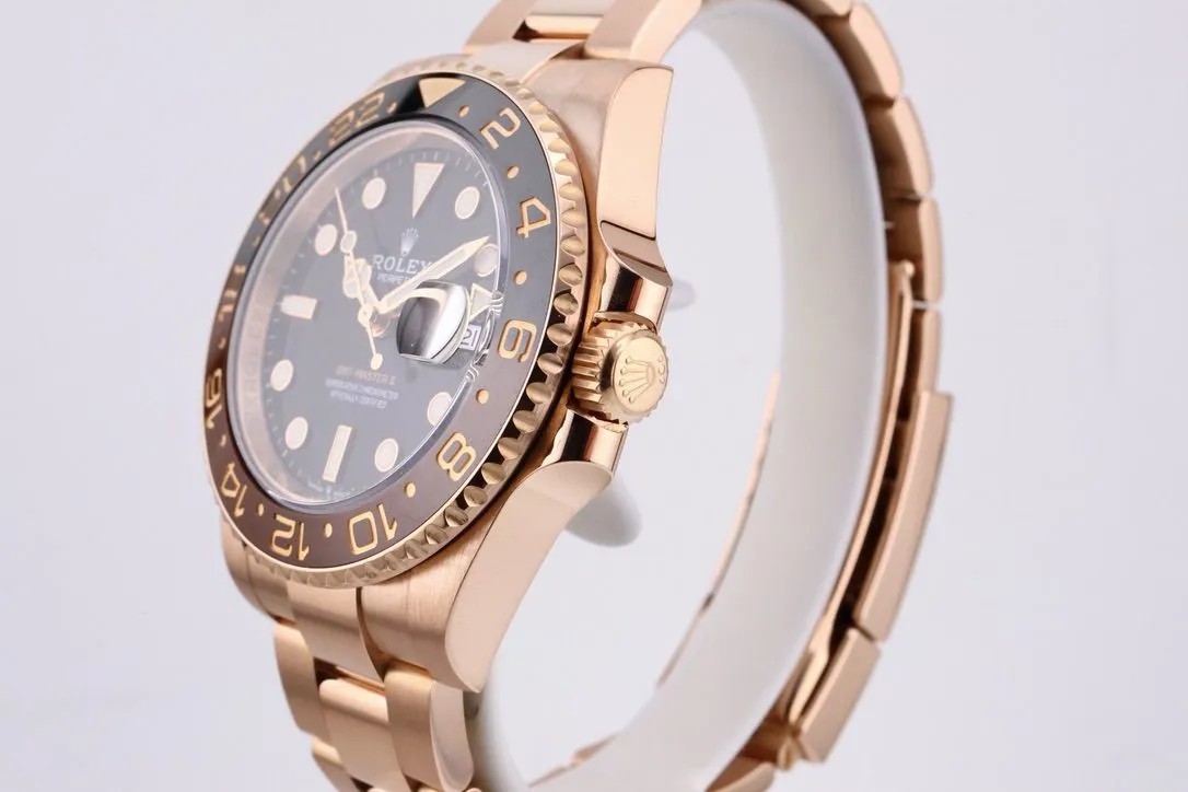 Rolex GMT-Master II 126715CHNR 40mm Rose gold Black 10