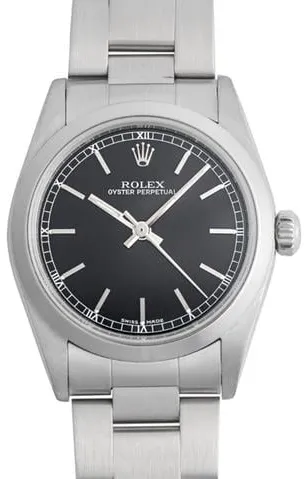 Rolex Oyster Perpetual 31 77080 31mm Stainless steel Black