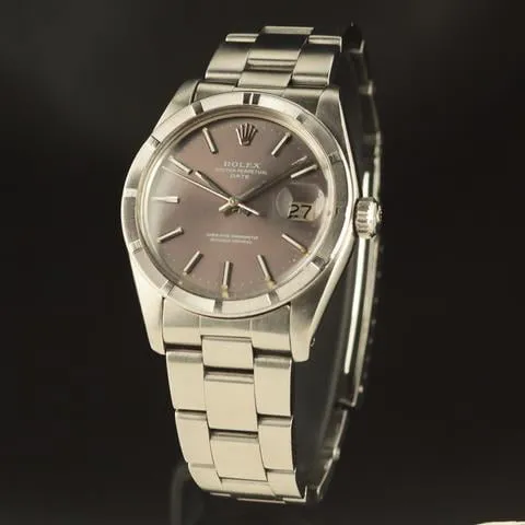 Rolex Oyster Perpetual Date 1500 34mm Stainless steel Gray